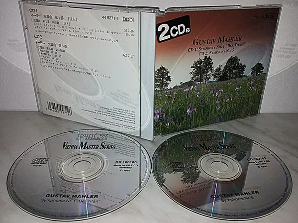 CD 1: Symphony No. 1 "Der Titan" / CD 2: Symphony No. 5