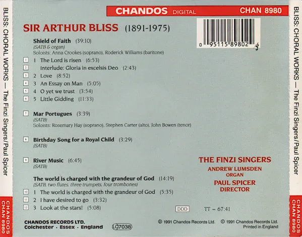 Choral Works (Featuring Shield Of Faith Premier Recording)