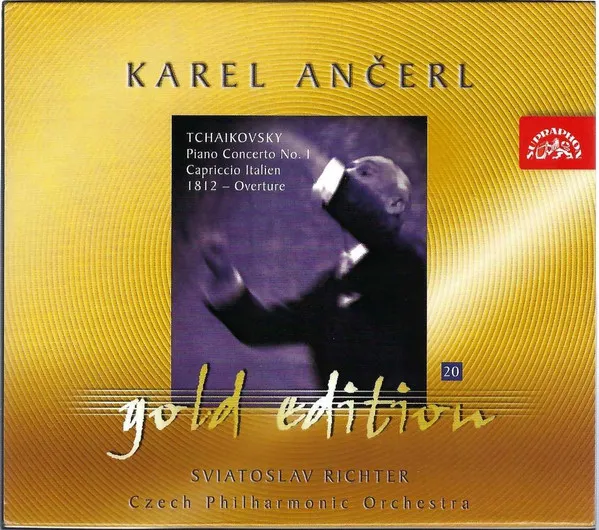Ančerl Gold Edition 20 Čajkovskij : Koncert pro klavír a orch. b moll, Italské capriccio, Slavnostní předehra