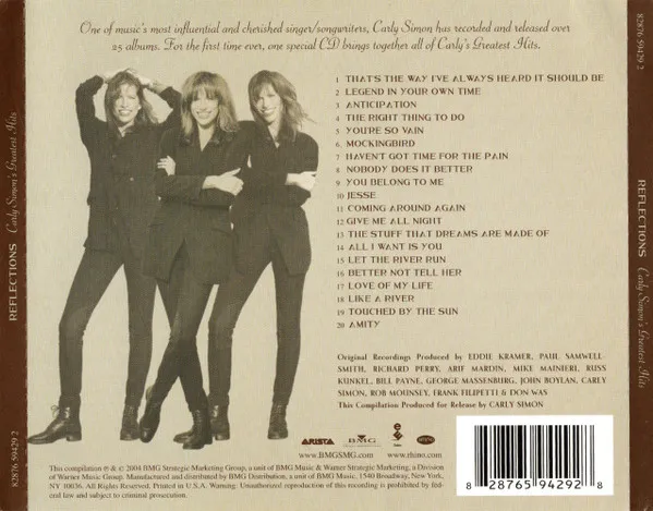 Reflections: Carly Simon's Greatest Hits
