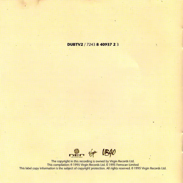 The Best Of UB40 - Volume Two