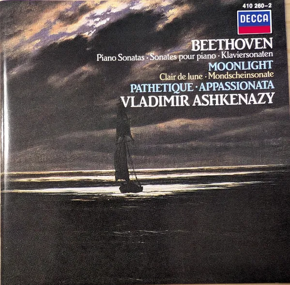 Piano Sonatas . Sonates Pour Piano . Klaviersonaten : Moonlight = Clair De Lune = Mondscheinsonate / Pathetique / Appassionata