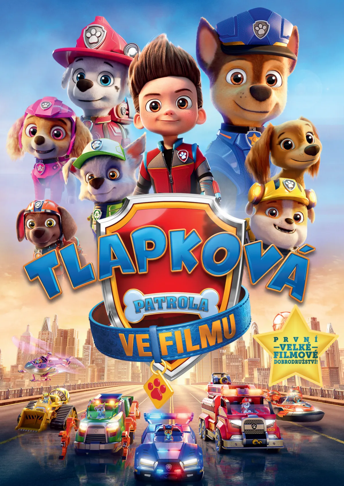 Tlapková patrola ve filmu DVD