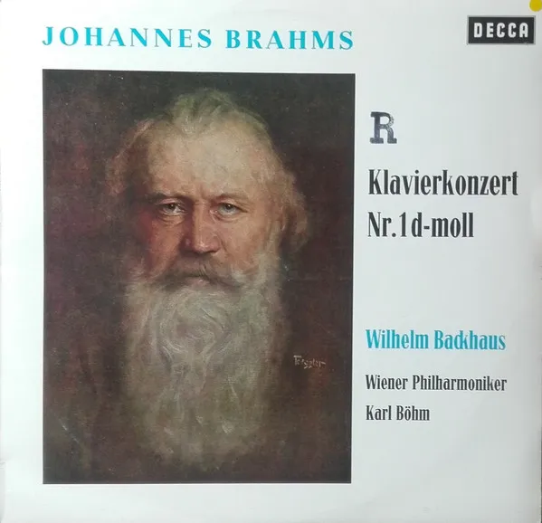 Johannes Brahms; Klavierkonzert Nr. 1 d-moll; Wilhelm Backhaus; Wiener Philharmoniker; Karl Böhm