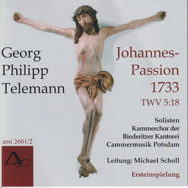 Johannes-Passion 1733 TWV 5:18