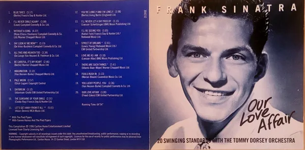 Our Love Affair (20 Swinging Standards With The Tommy Dorsey Orchestra)