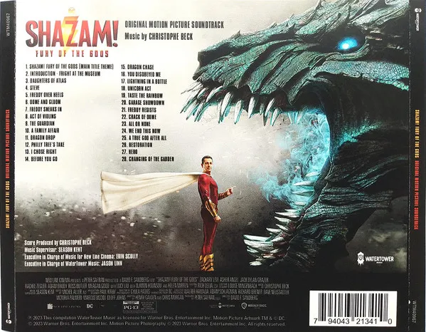 Shazam! Fury Of The Gods (Original Motion Picture Soundtrack)