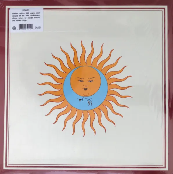 Larks' Tongues in Aspic (40th Anniversary Edition) (200g) (Steven Wilson Mix)