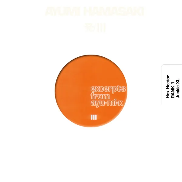 Excerpts From Ayu-mi-x III CD001