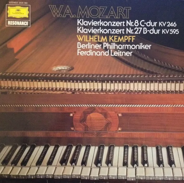 Klavierkonzert Nr. 8 C-dur KV 246 / Klavierkonzert Nr. 27 B-dur KV 595
