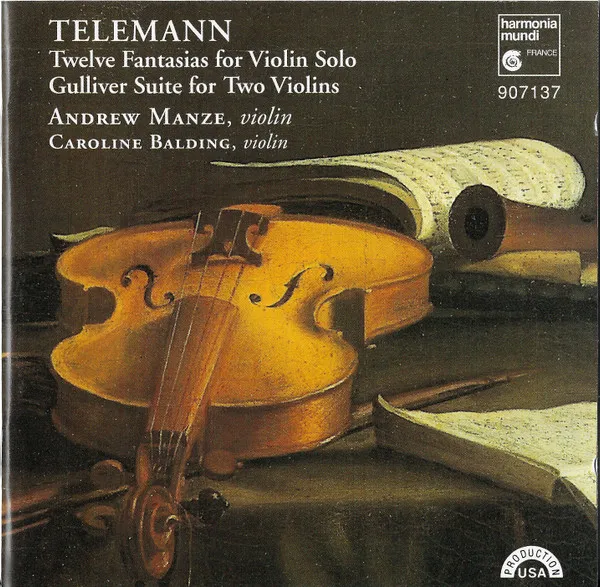Twelve Fantasias For Violin Solo / Gulliver Suite For Two Violins