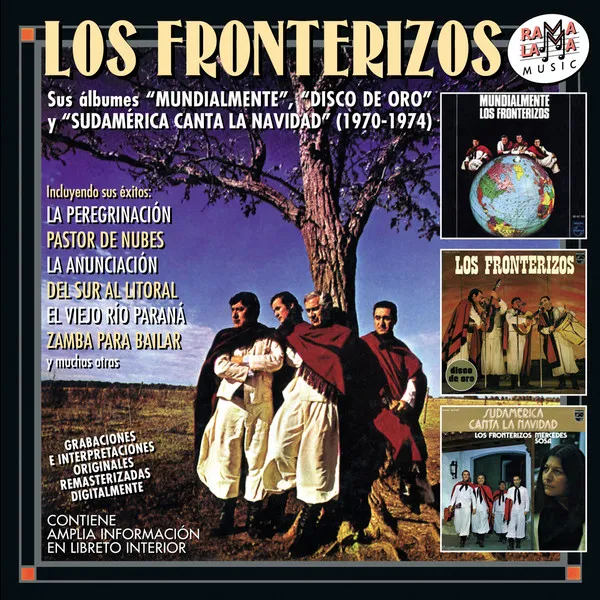 Sus álbumes "mundialmente","disco de Oro" y "sudamerica Canta la Navidad" (1970-1974)