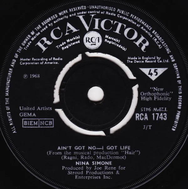 Ain't Got No - I Got Life / Do What You Gotta Do
