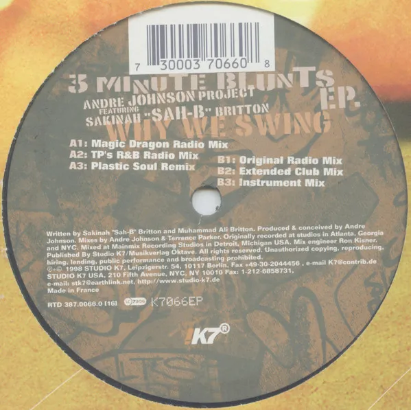 3 Minute Blunts EP. (Why We Swing)