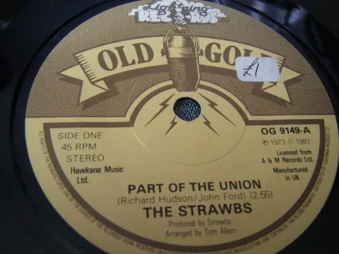 Part Of The Union / Lay Down