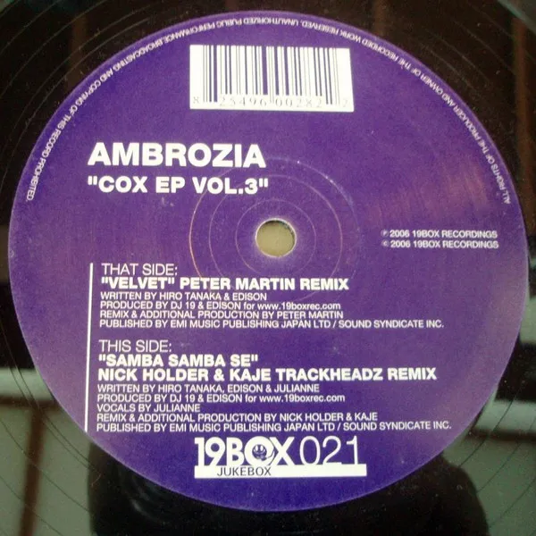 Cox EP Vol. 3