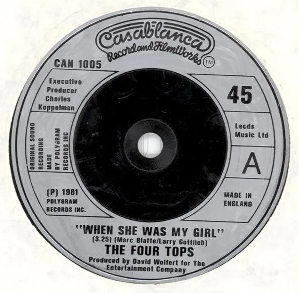 When She Was My Girl