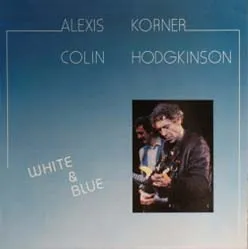 White & Blue
