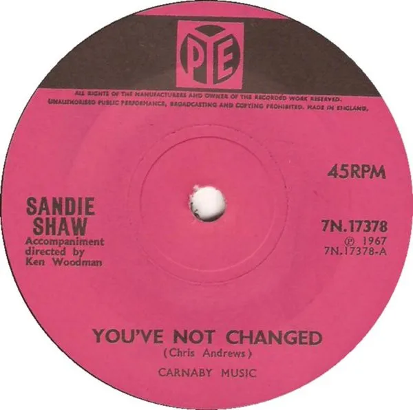 You've Not Changed