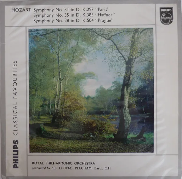 Symphonies No. 31 In D, K.297 "Paris", No. 35 In D, K.385 "Haffner", No. 38 In D K.504 "Prague"