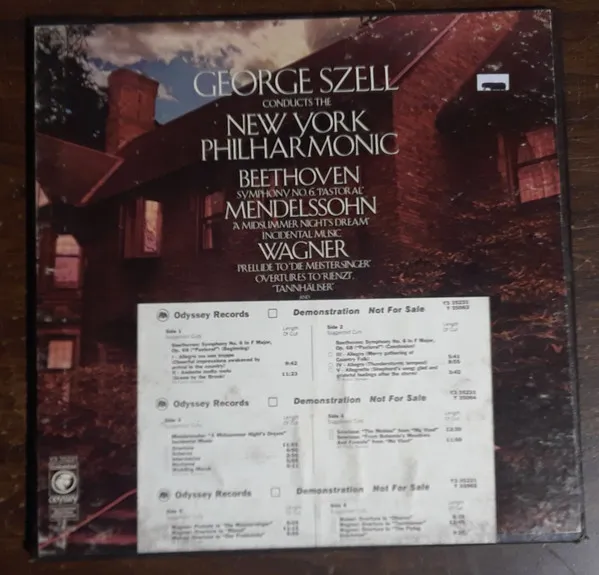 George Szell Conducts The New York Philharmonic