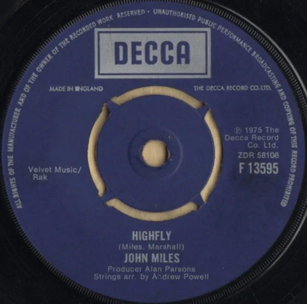 Highfly / There's A Man Behind The Guitar