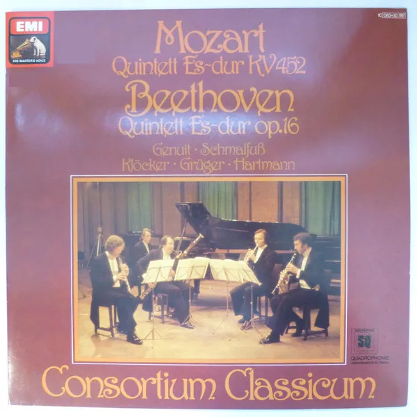 Quintett Es-dur KV 452 / Quintett Es-dur Op. 16