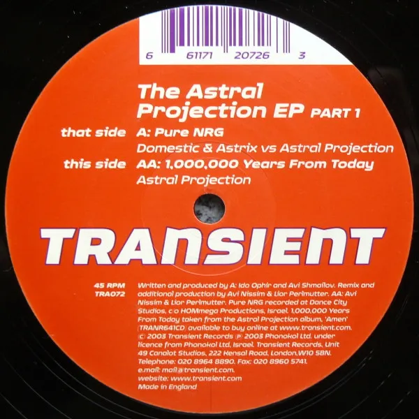 The Astral Projection EP Part 1