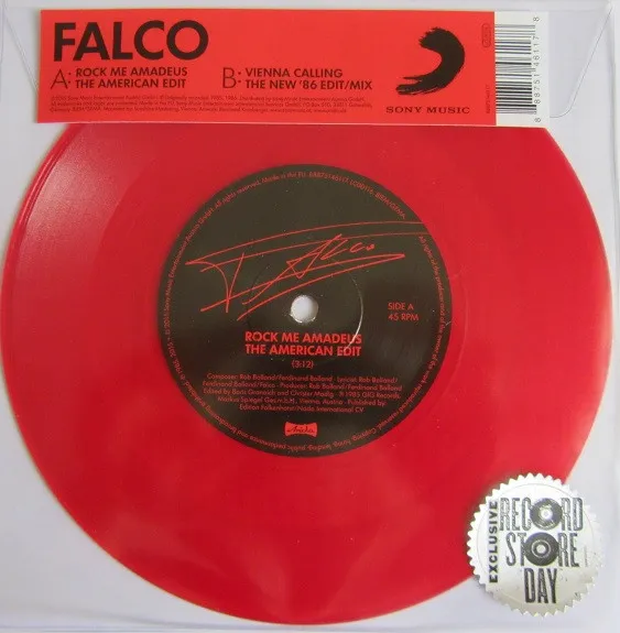Rock Me Amadeus (The American Edit) / Vienna Calling (The New '86 Edit / Mix)