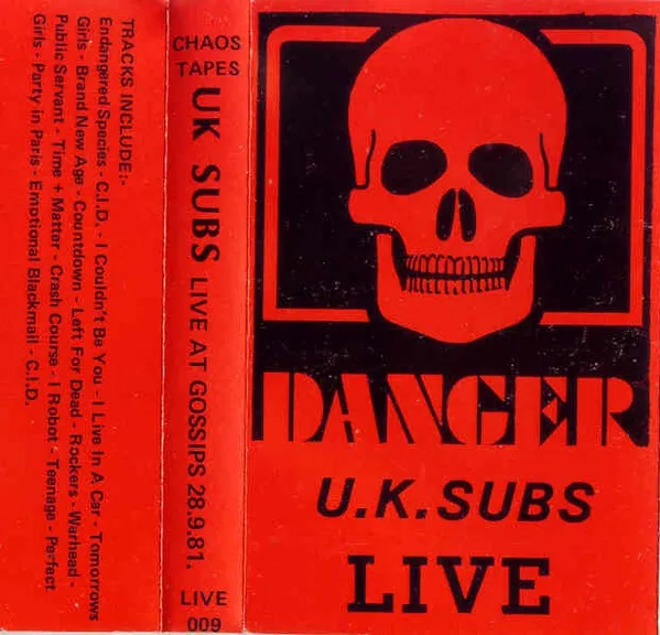 Live At Gossips 28-9-81