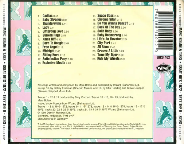 Great Hits - 1972-1977 The B-Sides