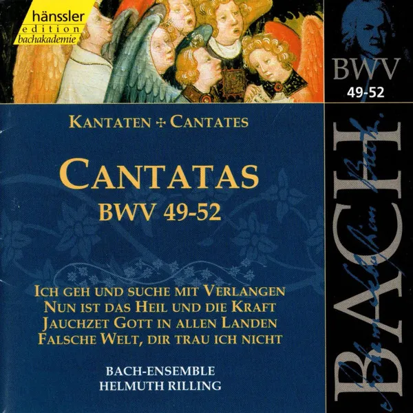Die vollständige Bach-Edition Vol.17 (Kantaten BWV 49-52)