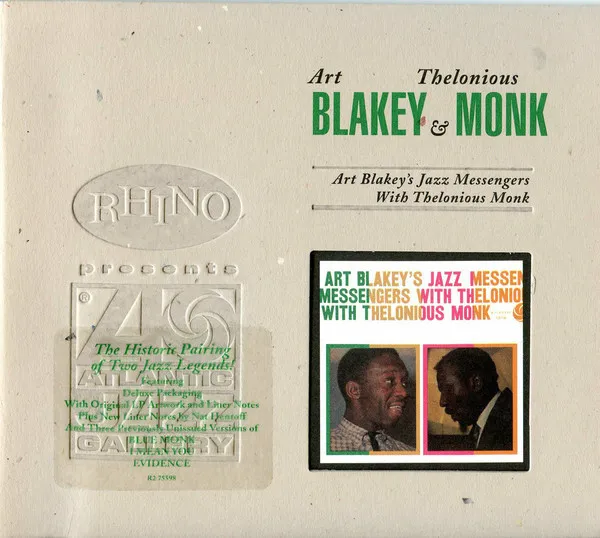 Art Blakey's Jazz Messengers With Thelonious Monk