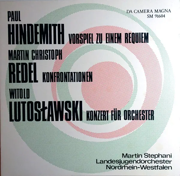 Vorspiel Zu Einem Requiem / Konfrontationen / Konzert Für Orchester