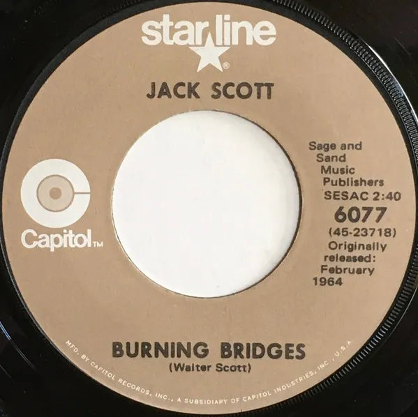 Burning Bridges / What In The World's Come Over You