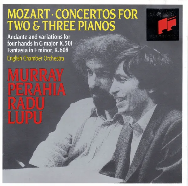 Concertos For Two & Three Pianos - Andante And Variations For Four Hands In C Major, K. 501 - Fantasia In F Minor, K. 608