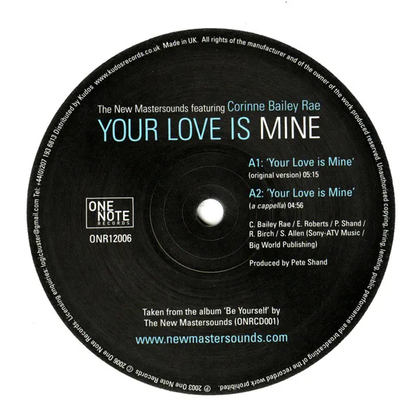 Your Love Is Mine