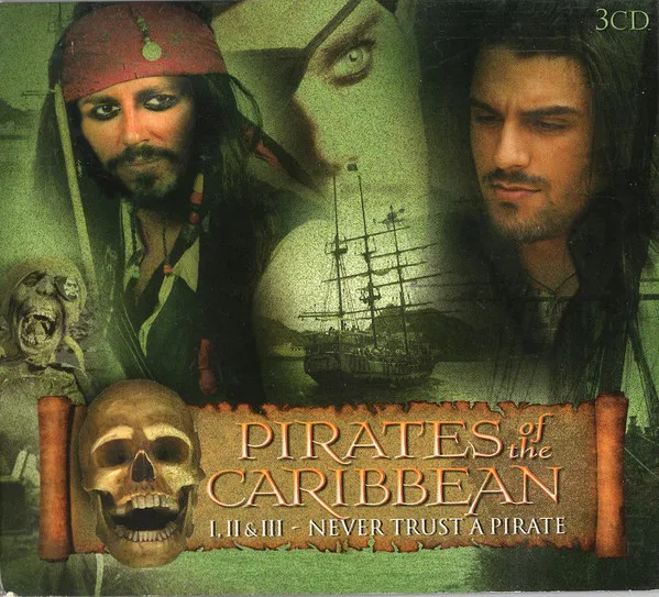 Pirates Of The Caribbean (I, II, III - Never Trust A Pirate)