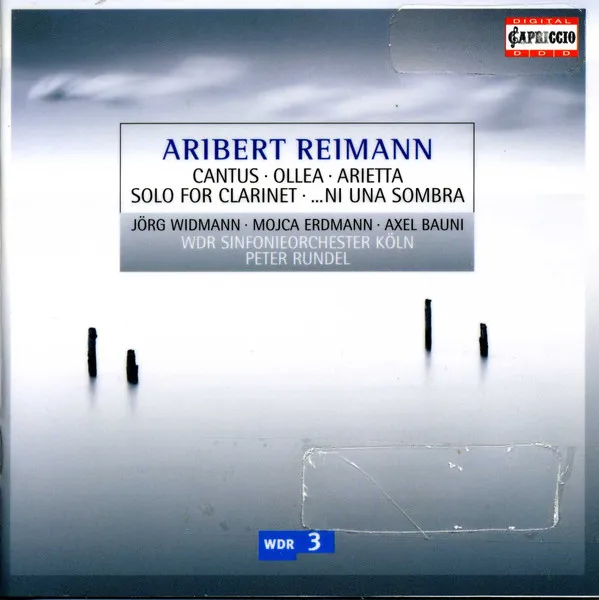 Cantus, Ollea, Arietta, Solo for clarinet, ...Ni Una Sombra
