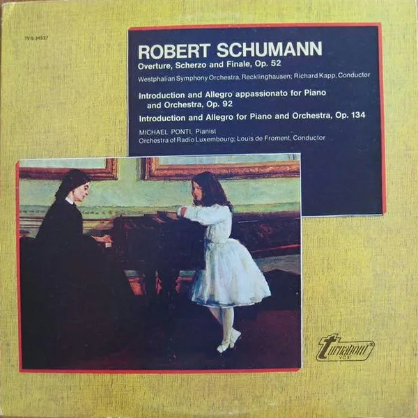 Overture, Scherzo And Finale, Op. 52 / Introduction And Allegro Appassionato For Piano And Orchestra, Op. 92 / Introduction And Allegro For Piano And Orchestra, Op. 134