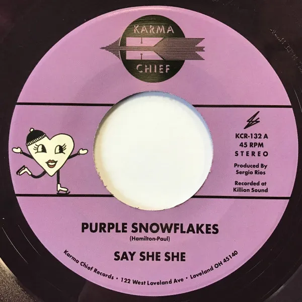 Purple Snowflakes / This Wintertime